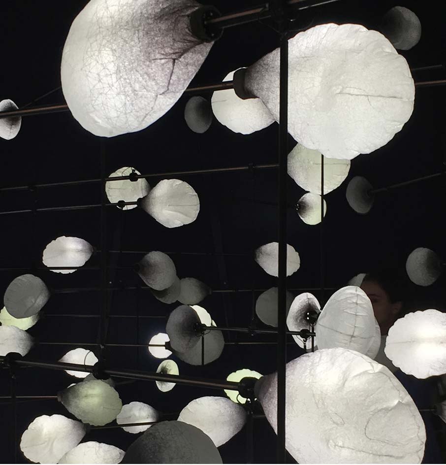 London-Design-Festival-textured-paper-organic-light-forms
