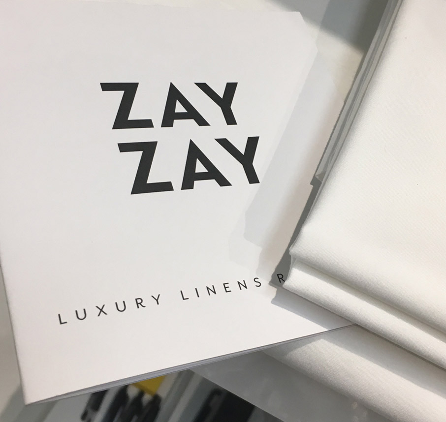 ZayZay-luxury-linen-square-promotional-booklet